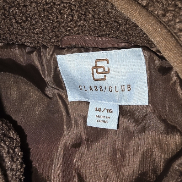 Class/club Boys Brown Jacket Size 14/16 - Picture 4 of 9